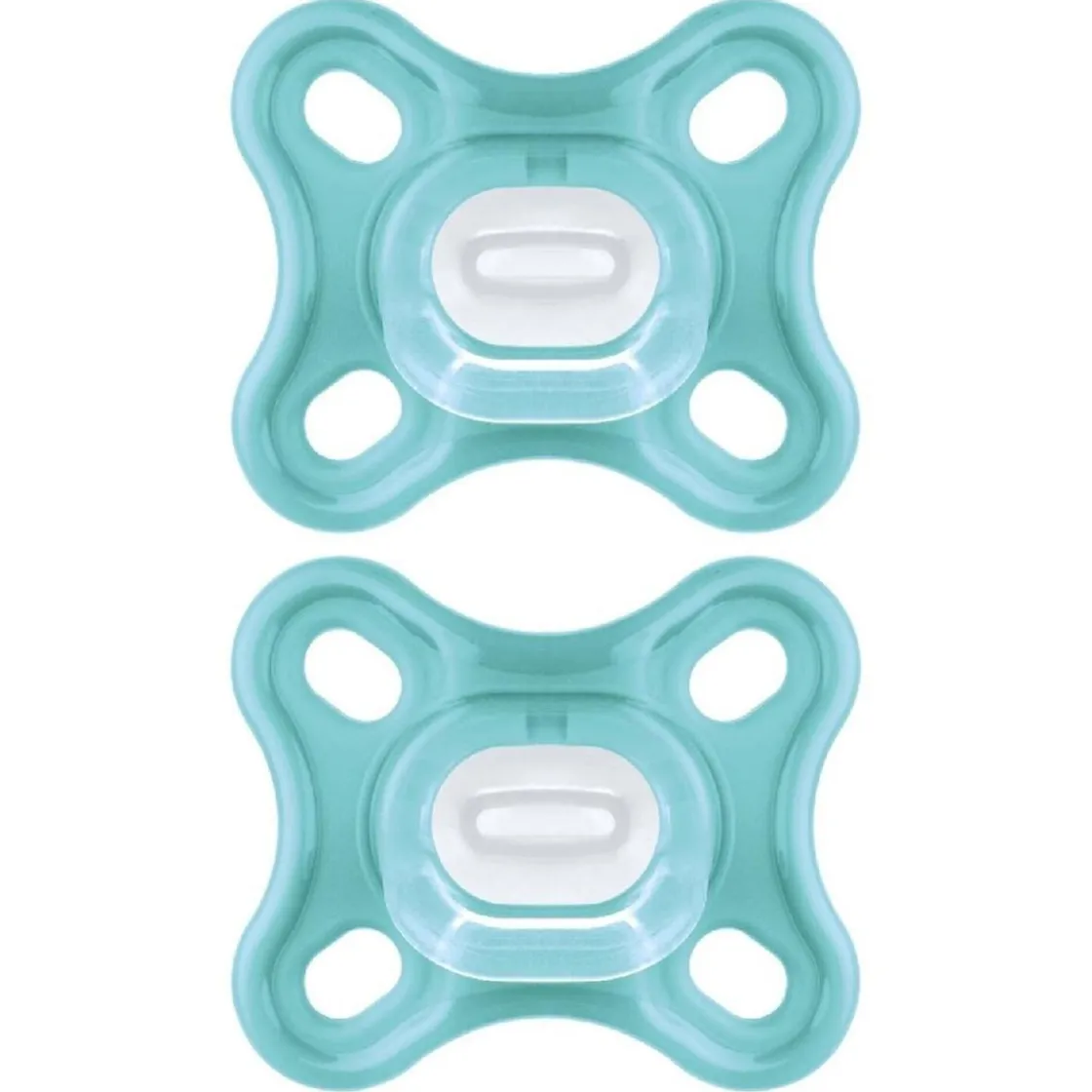 MAM - Pack 2 chupetes Comfort silicona 0-3 meses neutro