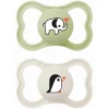 MAM - Pack 2 chupetes Supreme silicona mate +6 meses neutro