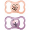 MAM - Pack 2 chupetes Supreme silicona mate +6 meses rosa* Biberones Y Chupetes·Chupetes