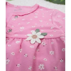 Prenatal Mameluco niña rosa margaritas