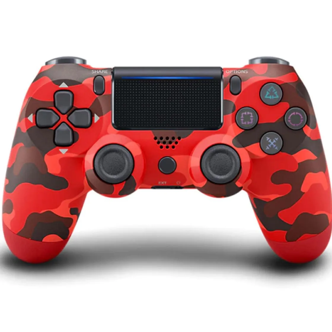 KLACK EUROPE Mando PS4 Rojo Militar P4* Videojuegos
