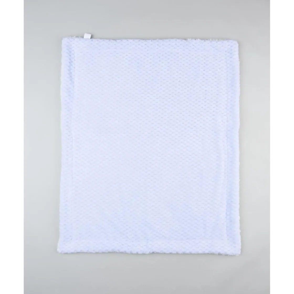 Prenatal Manta azul de bebé en terciopelo