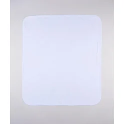 Prenatal Manta blanca con estampado gris para recién nacido