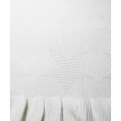 Prenatal Manta con volantes y bordado de estrellas