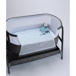 Prenatal Manta de Cuna Azul con Estrellas