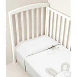 Prenatal Manta de Cuna con Bordado "Perrito"