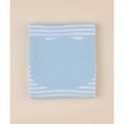 Prenatal Manta Estival Azul con Osito para Cuna* Ropa De Cama·Sábanas Y Mantas|Recién Nacido·Ropa De Cama