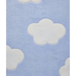 Prenatal Manta para cuna de peluche sintético azul con nubes* Ropa De Cama·Sábanas Y Mantas|Recién Nacido·Ropa De Cama