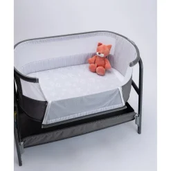 Prenatal Manta Universal para Cuna Gris con Estrellas