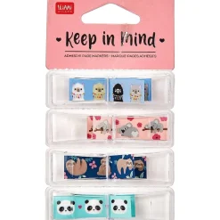 TOYS "R" US Marcapáginas adhesivos temáticos de animales, paquete de 30 hojas reposicionables