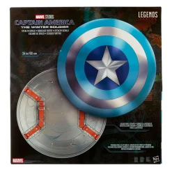 HASBRO IBERIA Marvel - Capitán América - Réplica Escudo de Sigilo Soldado de Invierno