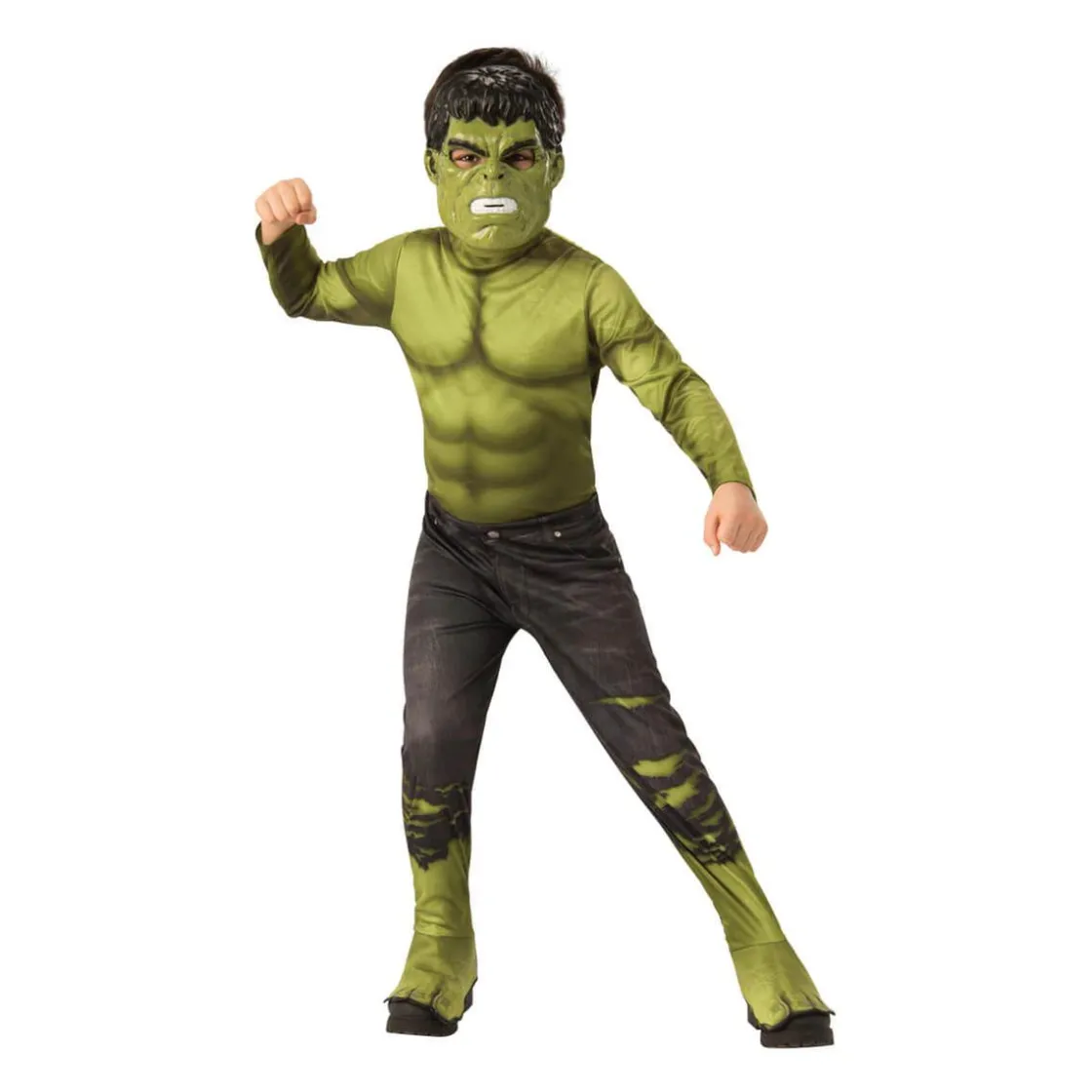 RUBIE'S Marvel - Disfraz Hulk Endgame classic 8-10 años* Disfraces|Halloween