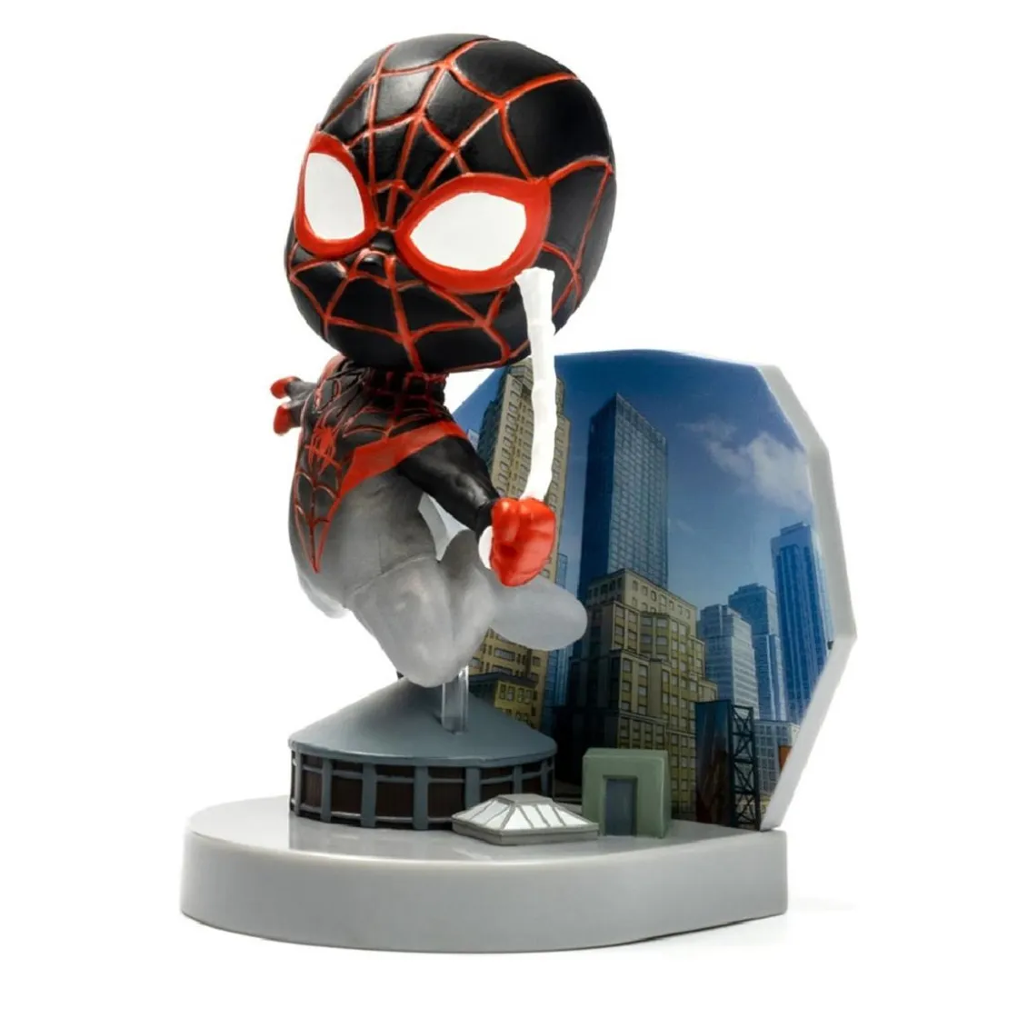 VALUVIC Marvel - Mini Diorama Superama - Spider-man Miles Morales