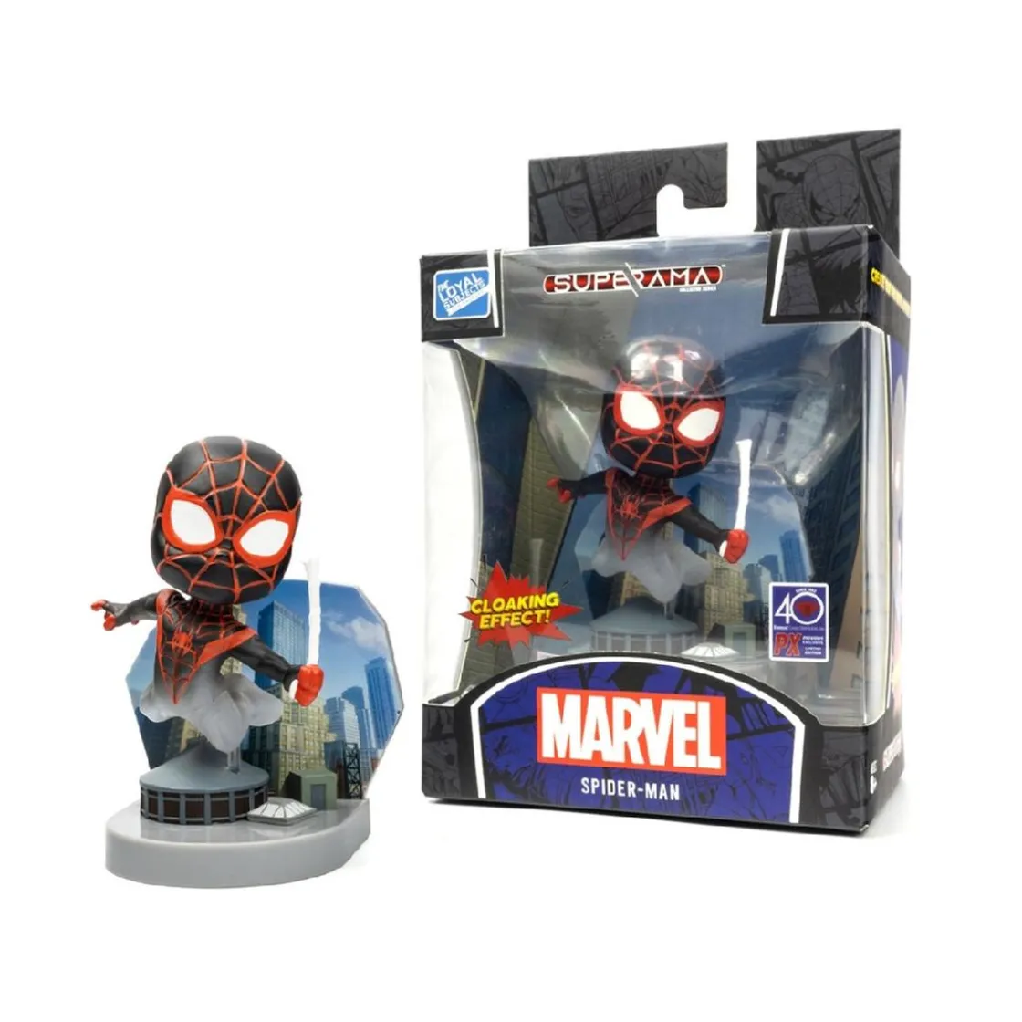 VALUVIC Marvel - Mini Diorama Superama - Spider-man Miles Morales