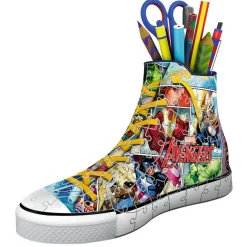 RAVENSBURGER IBÉRICA Marvel - Puzzle 3D Sneaker Avengers, 108 piezas ㅤ