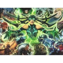 RAVENSBURGER IBÉRICA Marvel - Puzzle de 1000 piezas Marvel Villainous: Hela, rompecabezas para adultos ㅤ* Juegos Y Puzzles