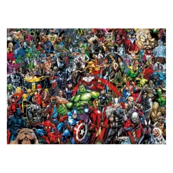 CLEMENTONI Marvel - Puzzle impossible 1000 piezas