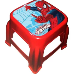 SPIDERMAN Marvel - Taburete de plástico infantil 27x27x21cm ㅤ
