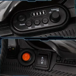 AIYAPLAY Maserati Gran Turismo Folgore eléctrico Gris* Vehículos De Batería O A Pedales