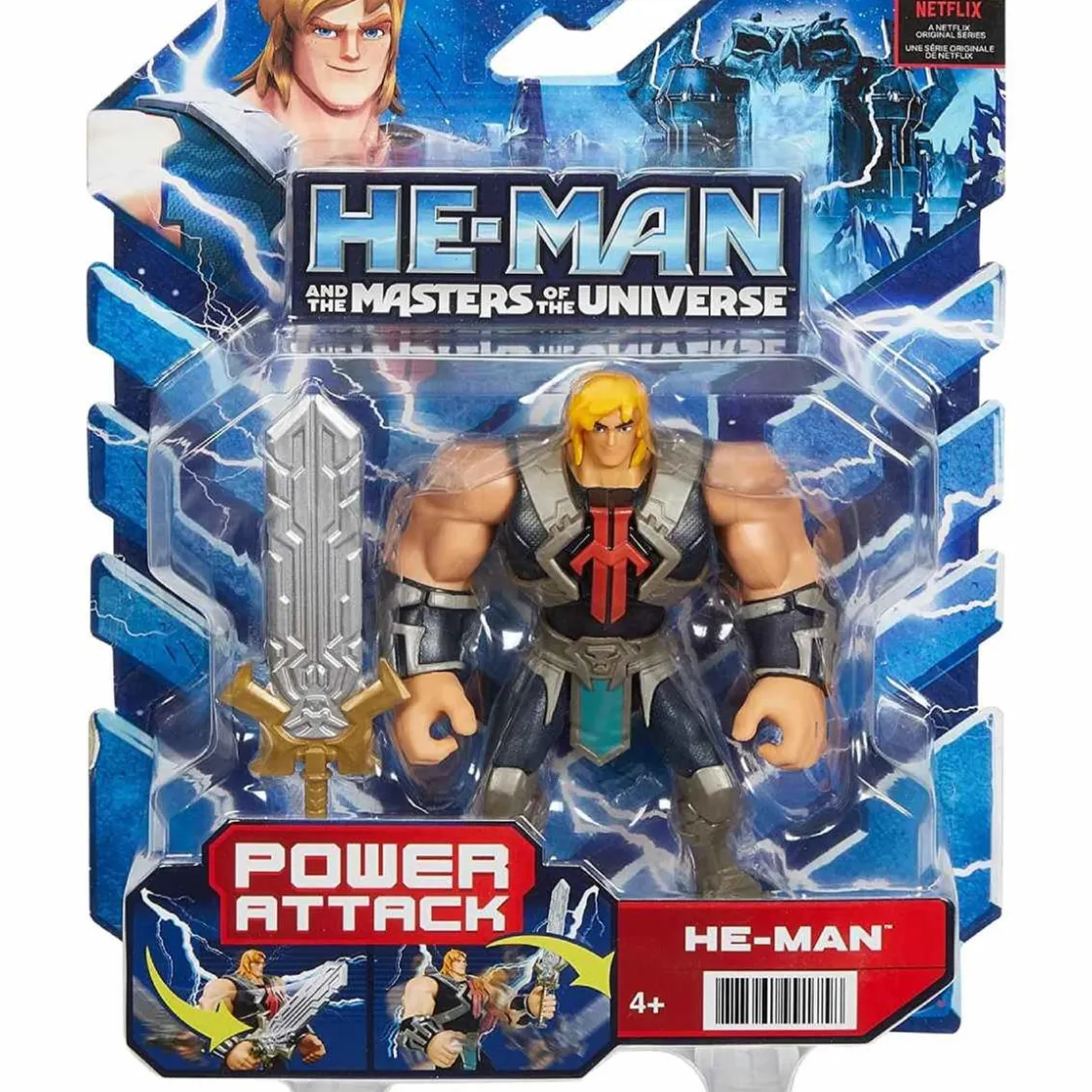 MATTEL ESPANA Masters of the Universe - Figura He-Man