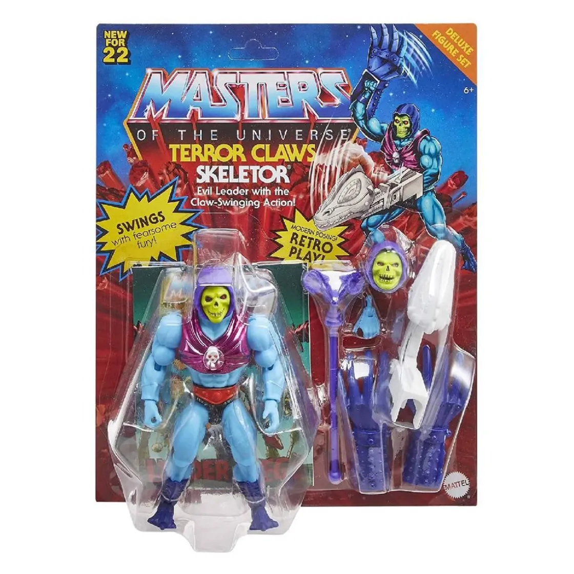 MATTEL Masters of the Universe - Skeletor garras maléficas