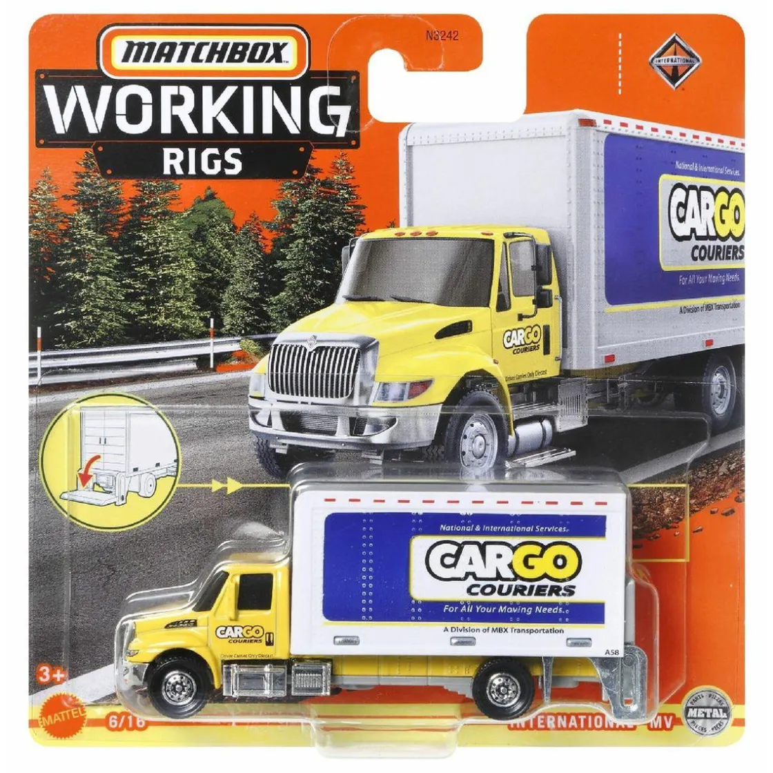 MATTEL Matchbox - Camión de trabajo en la ciudad (varios modelos)* Vehículos Y Circuitos