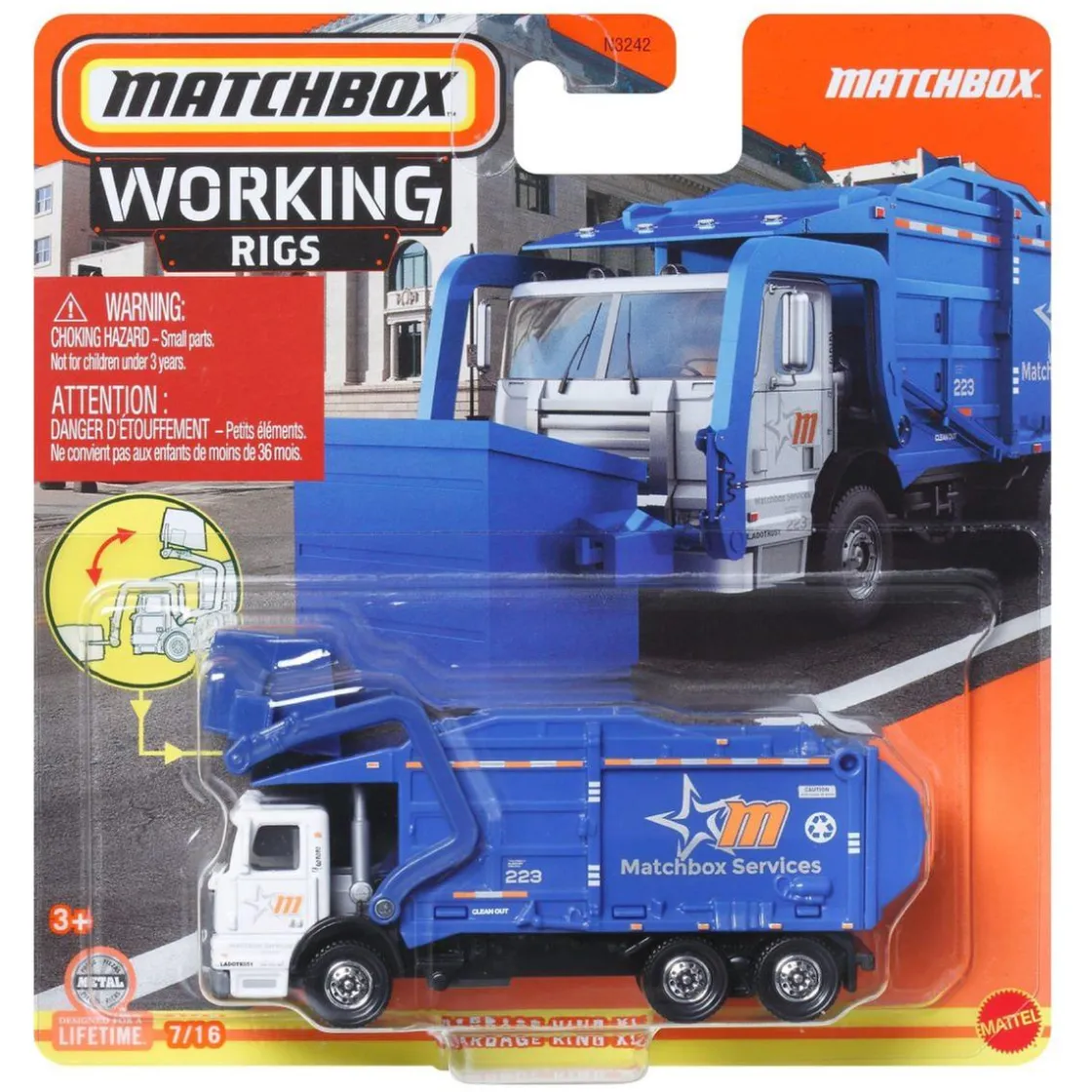 MATTEL Matchbox - Camión de trabajo en la ciudad (varios modelos)* Vehículos Y Circuitos