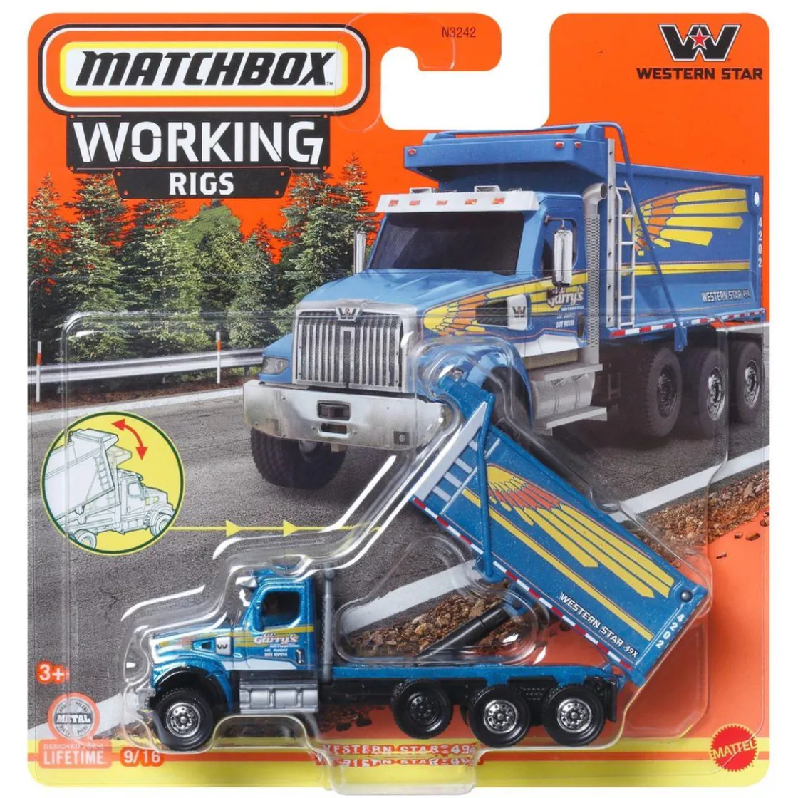 MATTEL Matchbox - Camión de trabajo en la ciudad (varios modelos)* Vehículos Y Circuitos