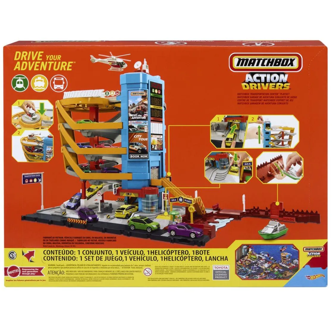 MATCHBOX Juguete Centro De Transporte ㅤ* Vehículos Y Circuitos