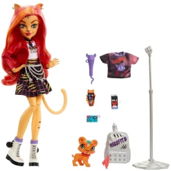 MATTEL - Monster High - Muñeca Toralei con Mascota ㅤ* Muñecas