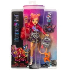 MATTEL - Monster High - Muñeca Toralei con Mascota ㅤ* Muñecas