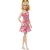 MATTEL - Muñeca Barbie Fashionista con vestido rosa y accesorios ㅤ* Muñecas