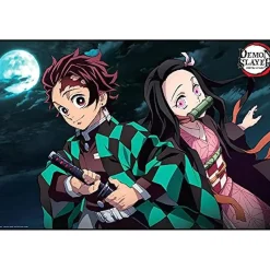 ABYSSE CORP Maxi poster Demon Slayer Tanjiro & Nezuko 61x91.5cm