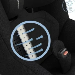 MAXI COSSI Maxi-Cosi - Silla de coche Mica 360 Pro (40-105 cm) Black