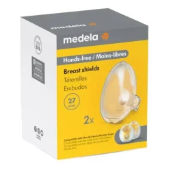 MEDELA - 2 Embudos de Extracción de Leche Manos Libres 27 mm* Lactancia Natural·Accesorios Lactancia|Biberones Y Chupetes·Portachupetes