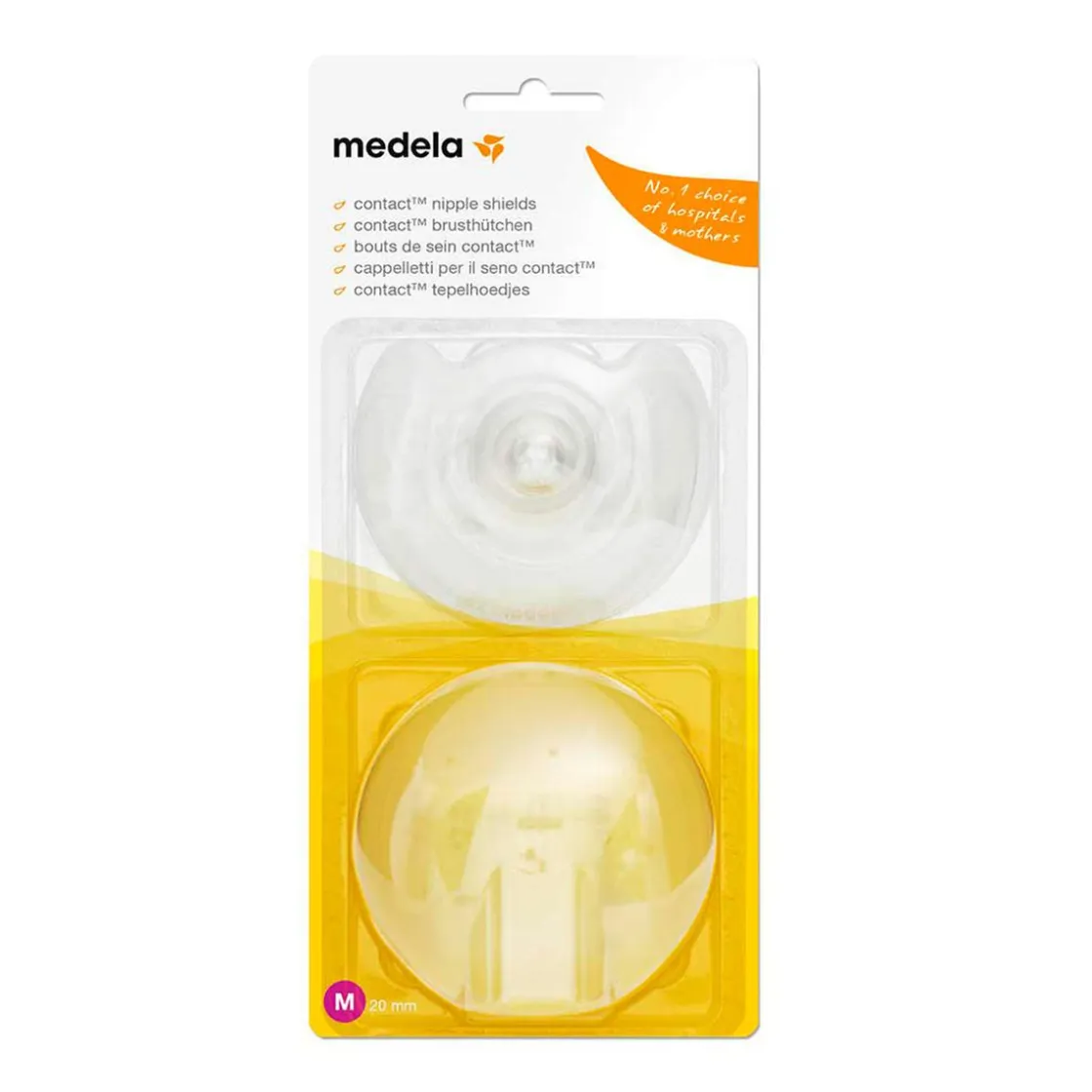 MEDELA - Pezoneras Contact 2 unidades con Estuche