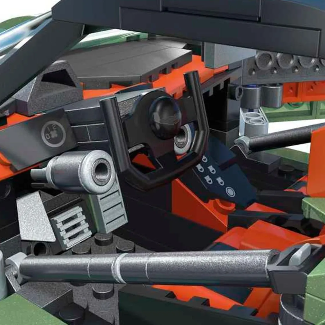 MATTEL Mega Bloks - Juego de construcción vehículo deportivo con bloques ㅤ