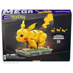 MATTEL MEGA Pokémon - Juego de construcción Pikachu en movimiento* Juguetes De Construcción