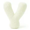 MEOWBABY - Almohada Infantil con Forma de Letra “Y” Color Crema “Bearly Y”
