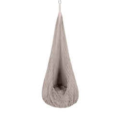 MEOWBABY - Columpio Infantil Tipo Capullo Churros Color Beige “Baby Cocoon Swing Pebble Beige”* Entretenimiento·Hamacas Y Columpios