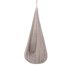 MEOWBABY - Columpio Infantil Tipo Capullo Churros Color Beige “Baby Cocoon Swing Pebble Beige”* Entretenimiento·Hamacas Y Columpios