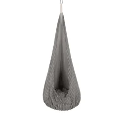 MEOWBABY - Columpio Infantil Tipo Capullo Churros Color Gris “Baby Cocoon Swing Moon Dust Grey”* Entretenimiento·Hamacas Y Columpios