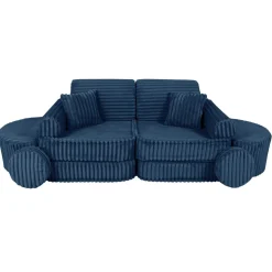 MEOWBABY - Sofá Infantil Churros Pocket Max Color Azul Medianoche* Entretenimiento·Hamacas Y Columpios|Estilo De Vida