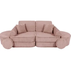 MEOWBABY - Sofá Infantil Churros Pocket Max Color Rosa Chocolate