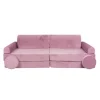 MEOWBABY - Sofá Premium infantil rosa