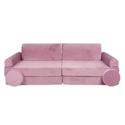 MEOWBABY - Sofá Premium infantil rosa