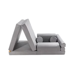 MEOWBABY - Sofá Premium infantil gris* Entretenimiento·Hamacas Y Columpios|Estilo De Vida