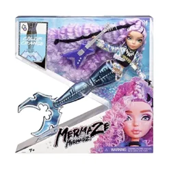 MGA LITTLE TIKES Mermaze Mermaidz - Riviera - Muñeca sirena, sirena guitarrista que cambia de color