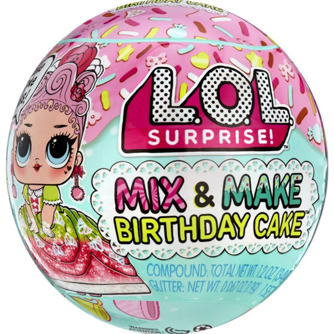 LOL SURPRISE MGA - L.O.L. Surprise Muñeca Mix & Make Birthday Cake (Varios modelos) ㅤ