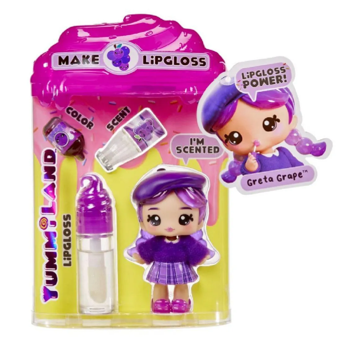 MGA LITTLE TIKES MGA - Mini muñeca Yummiland Lipgloss - (Varios modelos)* Coleccionables Y Mini Mundos